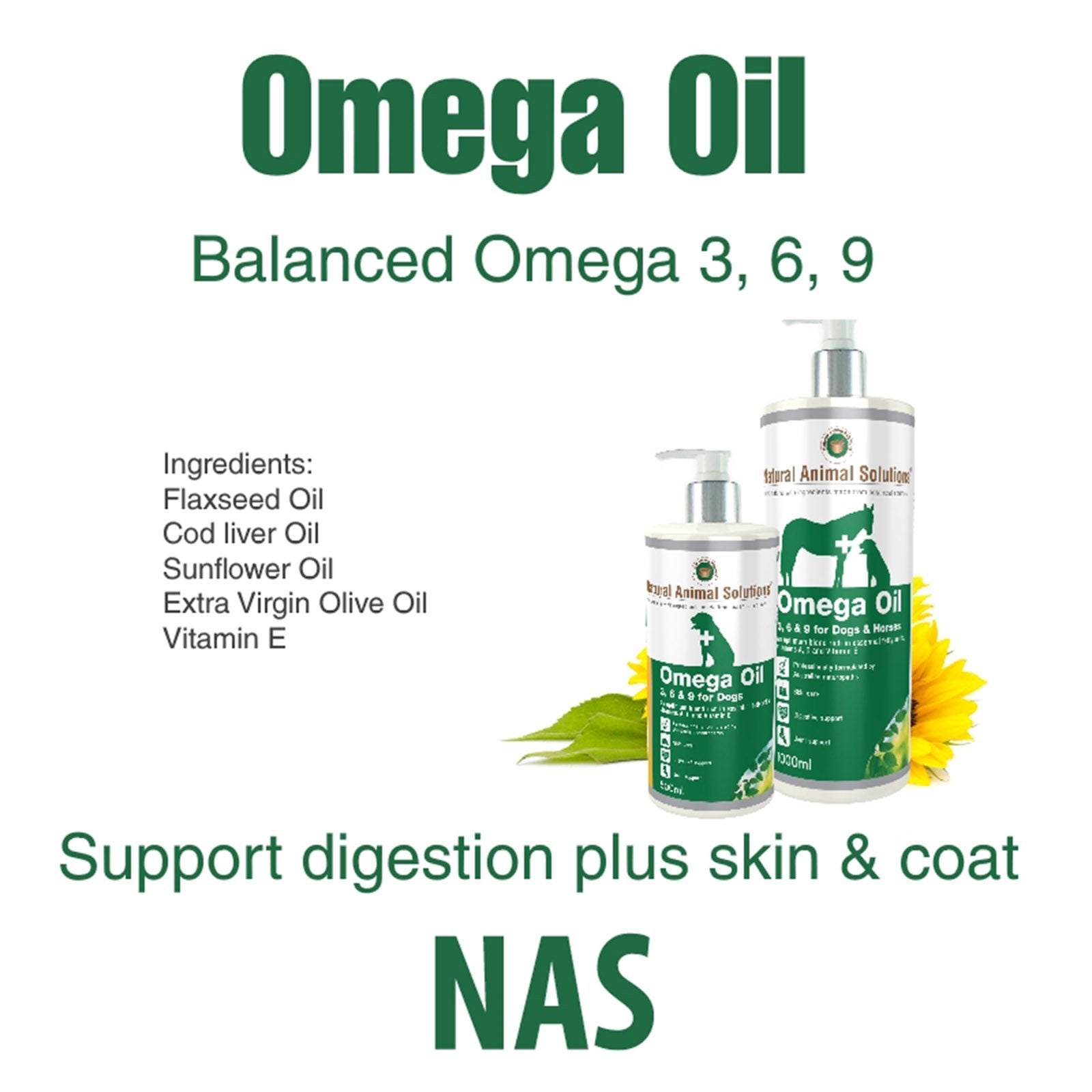 NAS Omega Oil 369有機魚油 - PetMo