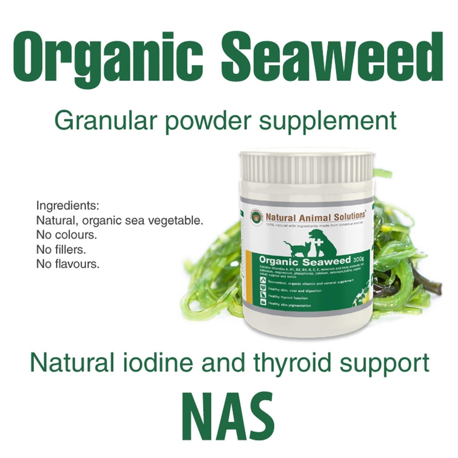 NAS Organic Seaweed天然有機海藻粉 - PetMo