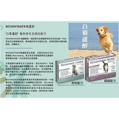 Resvantage Canine維蘆醇白藜蘆醇 - 貓用 - PetMo