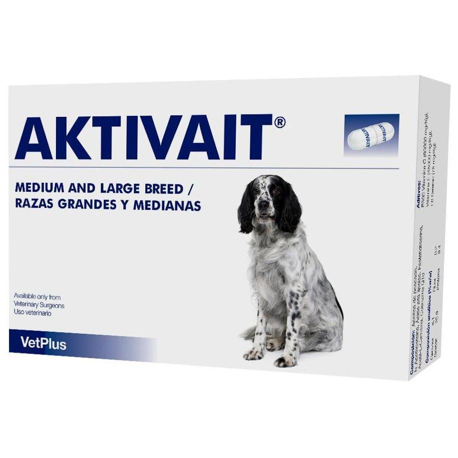 VetPlus Aktivait腦活素 - 中或大型犬 - PetMo