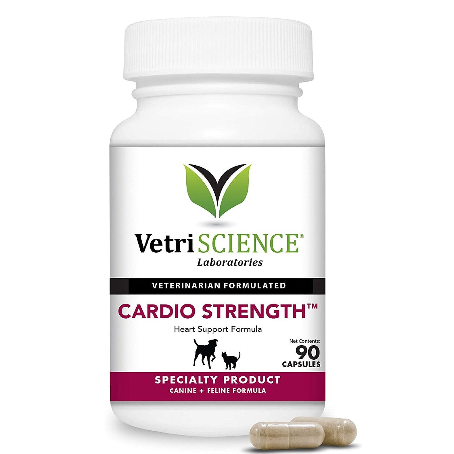 VetriScience Cardio-Strength心臟支援補充膠囊 - PetMo