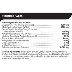 VetriScience GlycoFlex III關節補充咀嚼肉粒 - 犬用 - PetMo