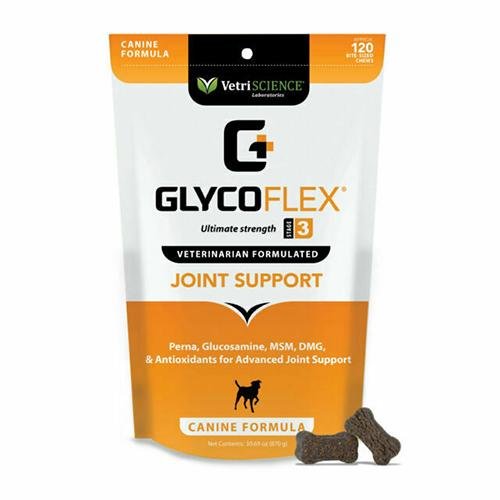 VetriScience GlycoFlex III關節補充咀嚼肉粒 - 犬用 - PetMo