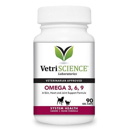 VetriScience Omega 3 6 9 魚油丸 - PetMo