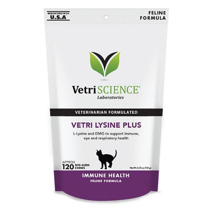 VetriScience Vetri Lysine Plus賴氨酸雞肝味小食 - 貓用 - PetMo